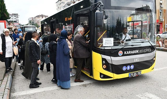 Karabük'te 65 yaş altına ücretsiz ulaşım kaldırıldı