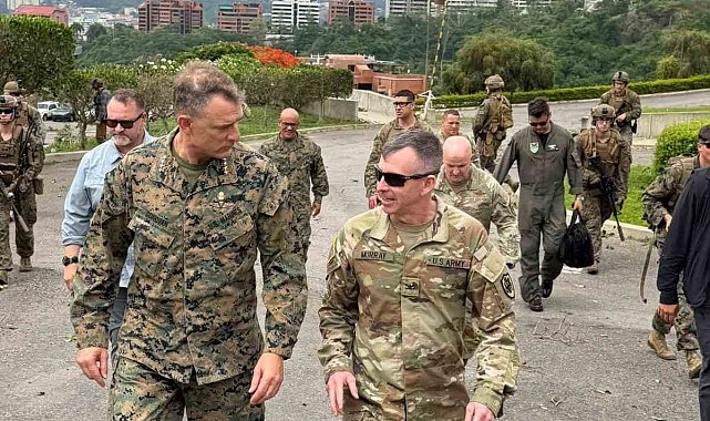 Karakas'ta ABD tatbikatı: İki askeri uçak, büyükelçilik otoparkına indi