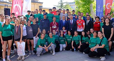 Karaman'da halk koşusu düzenlendi