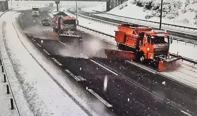 Karayolları ekipleri 24 saat sahada