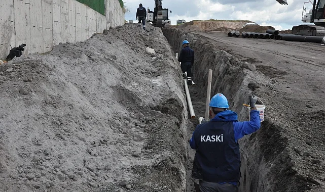 KASKİ'den şehrin dört bir yanına altyapı yatırımı