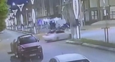 Kavşakta drift şovu pahalıya patladı