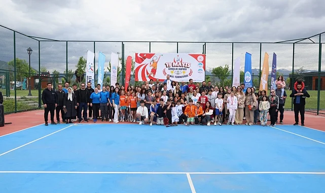 Kayseri Büyükşehir'den 19 Mayıs'a yakışan tenis turnuvası