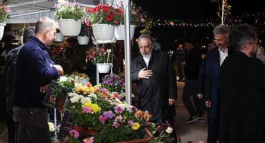 Kayseri Talas'taki Çiçek Şenliği'nde Grup Şantiye rüzgarı