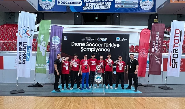 Kayseri'de Drone Soccer Türkiye Şampiyonası heyecanı