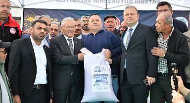 Kayserili çiftçiye 1.2 milyar liralık destek