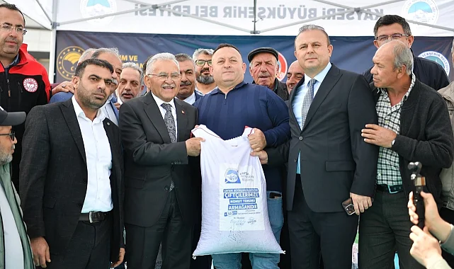 Kayserili çiftçiye 1.2 milyar liralık destek