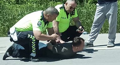Kaza sonrası kaçan alkollü sürücü kovalamacada yakalandı: 342 bin 719 lira para cezası yazıldı