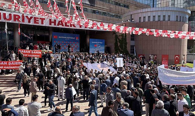 Kılıçdaroğlu'nun bayramlaşma programı öncesi CHP Genel Merkezi'nde hazırlıklar tamamlandı