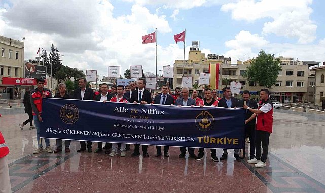 Kilis'te 'Aile Günü' yürüyüşü düzenlendi