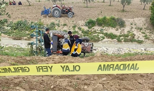Kilis'te traktör kazası: 1 ölü