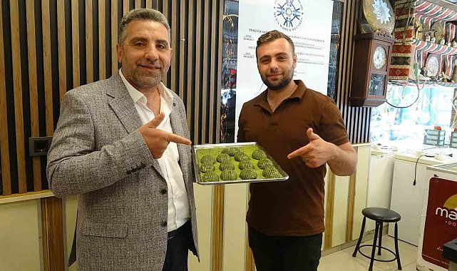 Kilis'te üretilen tatlı 'atom gerebiç'e yoğun ilgi