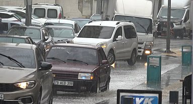 Kilis'te yağış etkili oldu