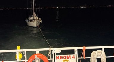 Kınalıada açıklarında korku dolu anlar