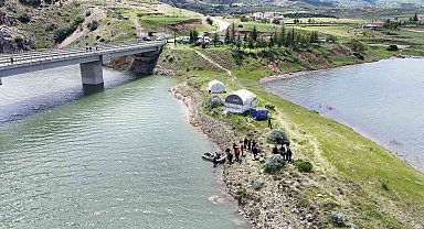 Kızılırmak'a düşen genci arama çalışması devam ediyor