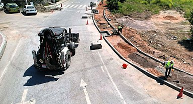 Kocaeli Başiskele'de trafik akışına yeni dokunuşlar