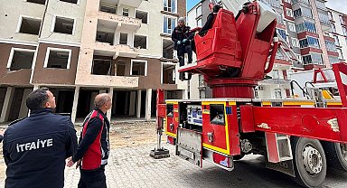 Kocaeli İtfaiyesi, tecrübesini Besni İtfaiyesi ile paylaştı