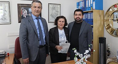 Kocaeli İzmit'te kadın muhtarlara Anneler Günü ziyareti