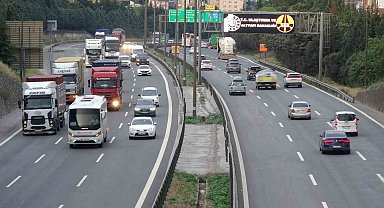Kocaeli'de bayram trafik tedbirleri kapsamında ağır vasıta geçişlerine kısıtlama