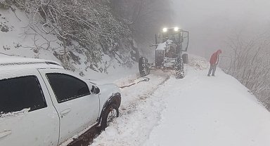 Kocaeli'de kar altında kamp keyfi tatsız bitecekti!
