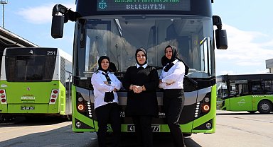 Kocaeli'de ulaşıma "anne eli" değdi
