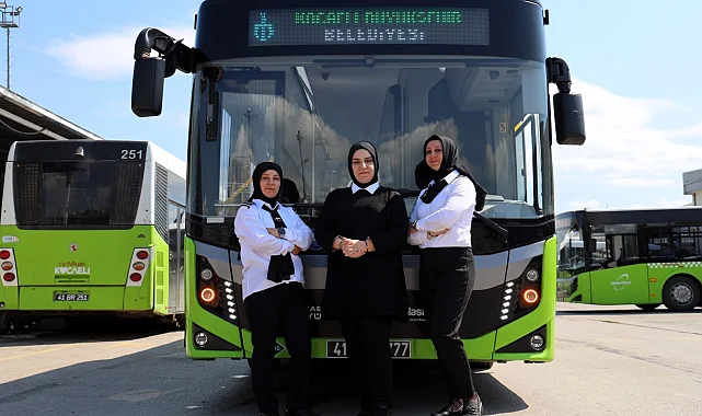 Kocaeli'de ulaşıma "anne eli" değdi
