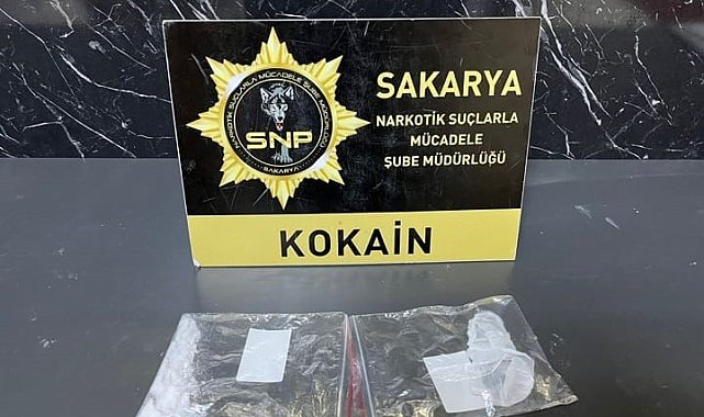 Kokainle yakalanan şüpheli tutuklandı