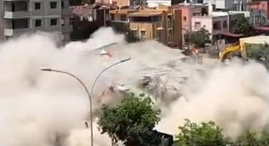 Kontrolsüz yıkım faciaya davetiye çıkardı: Kadın son anda kaçtı