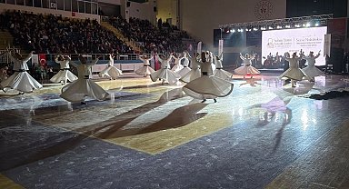 Konya Büyükşehir Sema Topluluğu'ndan görkemli gösteri