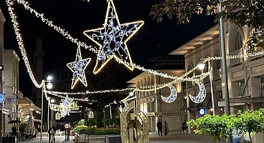 Konya Büyükşehir'den bayrama özel ışıklandırma