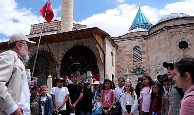 Konya Karatay'da 'Kitap Okuma Projesi' gezi ile ödüllendirildi