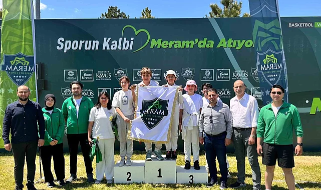 Konya Meram'da okçuluk heyecanı