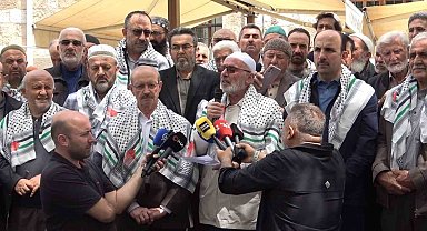 Konya'da Sumud Filosu'na destek açıklaması