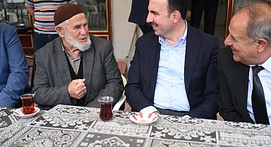 Konya'da Başkan Altay Sarayönü'nde vatandaşlarla buluştu