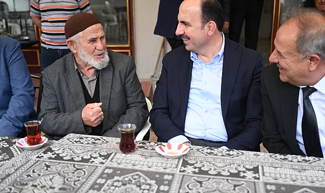 Konya'da Başkan Altay Sarayönü'nde vatandaşlarla buluştu