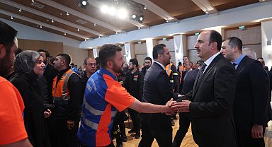 Konya'da Büyükşehir ve KOSKİ'de bayramlaşma