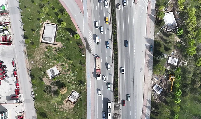 Konya'da MARSAN Girişi'ne Büyükşehir'den yaya üst geçidi