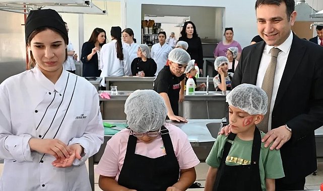 Köşk'te "Minik Şefler Mutfakta" etkinliği düzenlendi