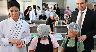 Köşk'te "Minik Şefler Mutfakta" etkinliği düzenlendi