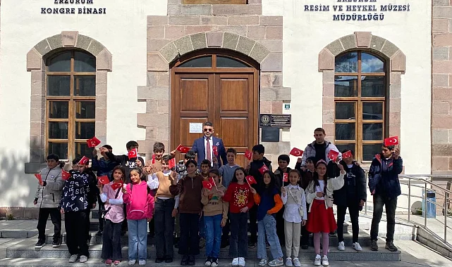 Köy çocuklarına unutulmaz Erzurum gezisi