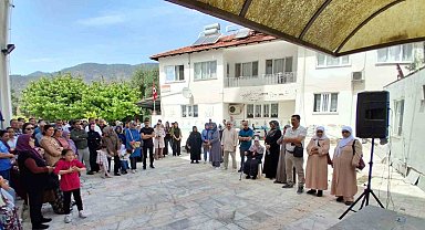 Köyceğizli hacı adayları dualarla uğurlandı