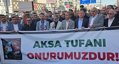Kudüs'ün kardeş şehri Mardin'den Ortak Ses: 5 Dilli Tepki