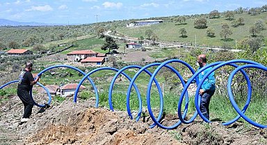 Kula'da 6,5 kilometrelik dev içme suyu hamlesi