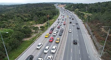 Kurban Bayramı'nda İstanbul boş kaldı, trafik sadece Arnavutköy'de vardı