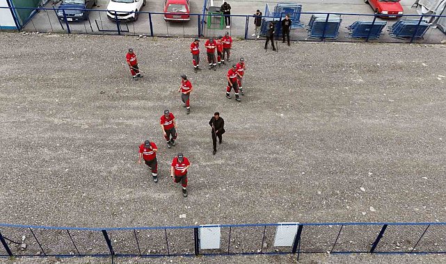 Kurban yakalama timine komando eğitimi