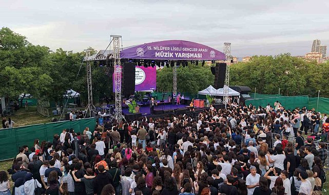 Liseli müzisyenler 15'inci kez Nilüfer'de buluştu