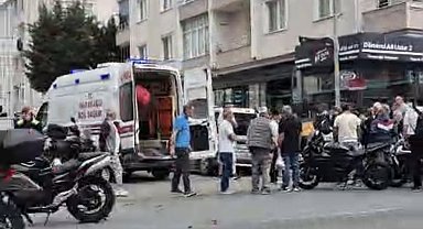 Lüleburgaz'da motosikletin çarptığı yaya yaralandı