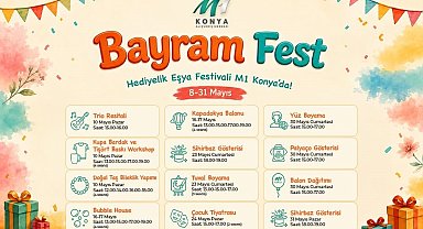 M1 Konya'da "Bayram Fest" başladı