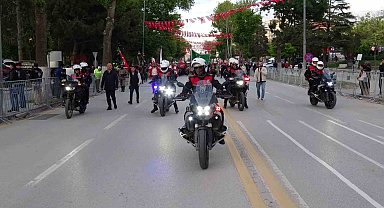 Malatya'da 19 Mayıs yürüyüşü