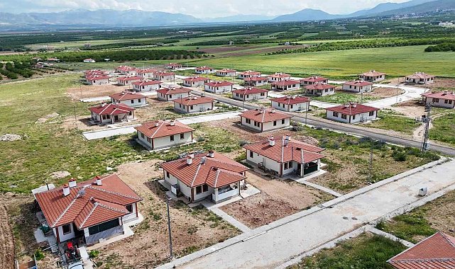 Malatya'da depremin yıktığı mahalle yeniden ayağa kaldırıldı